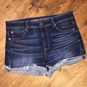 American Eagle Dark Wash Shorts